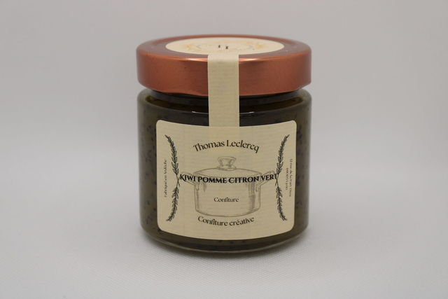 Confiture Kiwi Pomme Citron vert