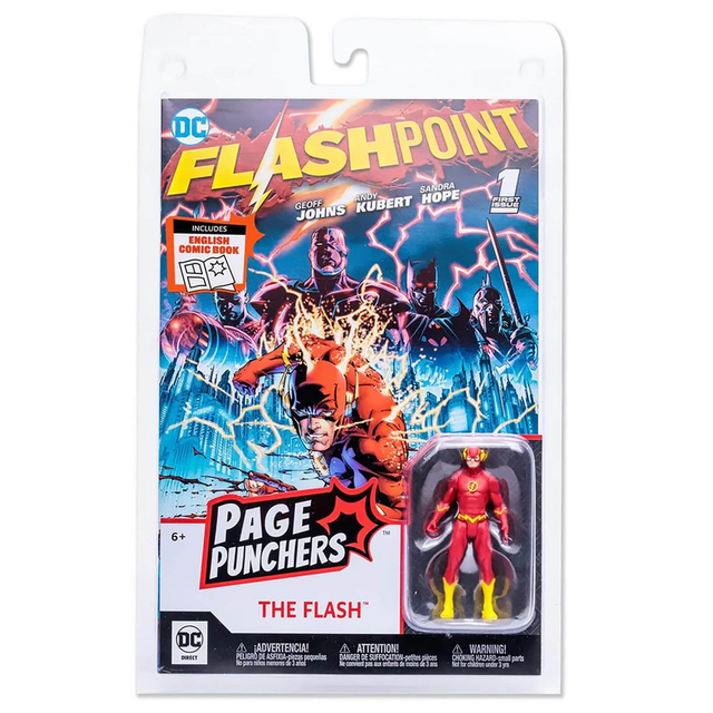DC Comics: The Flash Page Punchers Figure + Comic
