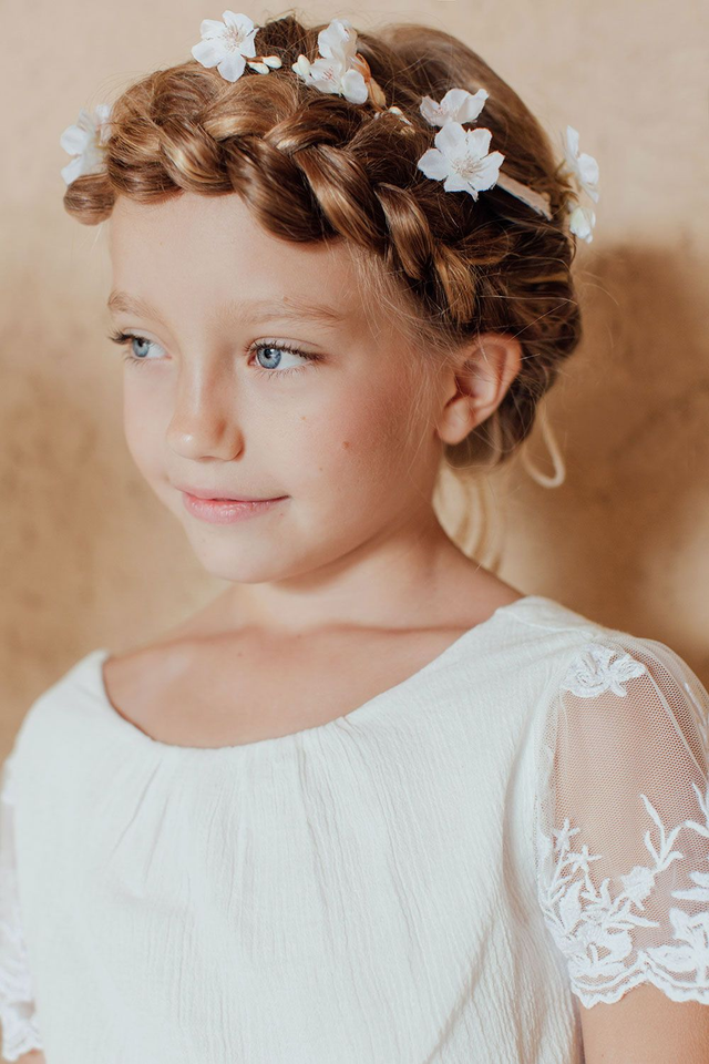 Couronne de Fleurs JADE- Fille 