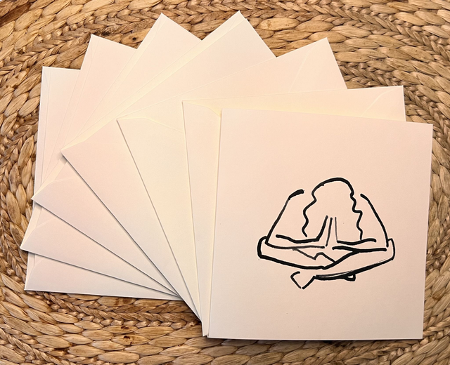 ‘Thank you’ Greetings Cards x 5 pack