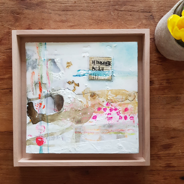 Epoxid Trio pro Bild 25x25 cm