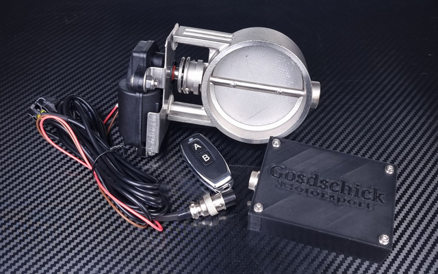 Abgasklappe mit Steuerung 