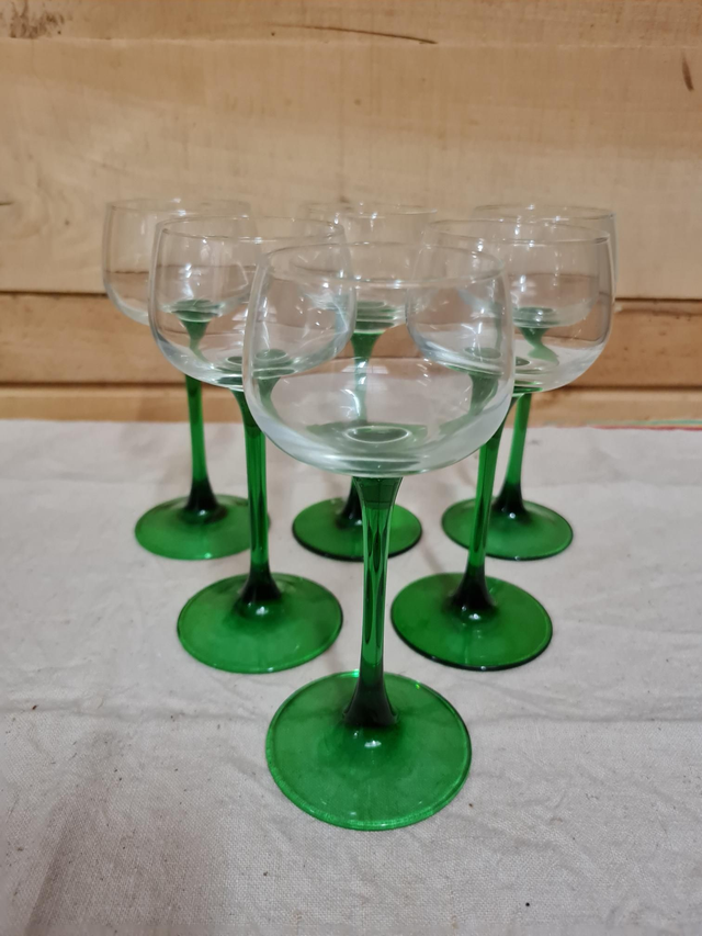 6 verres gewurztraminer