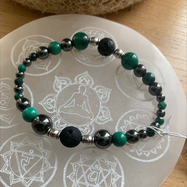 Malachite et Hématite 