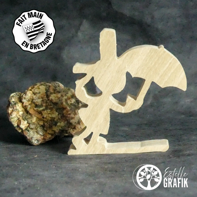 Bigoudène sous la pluie