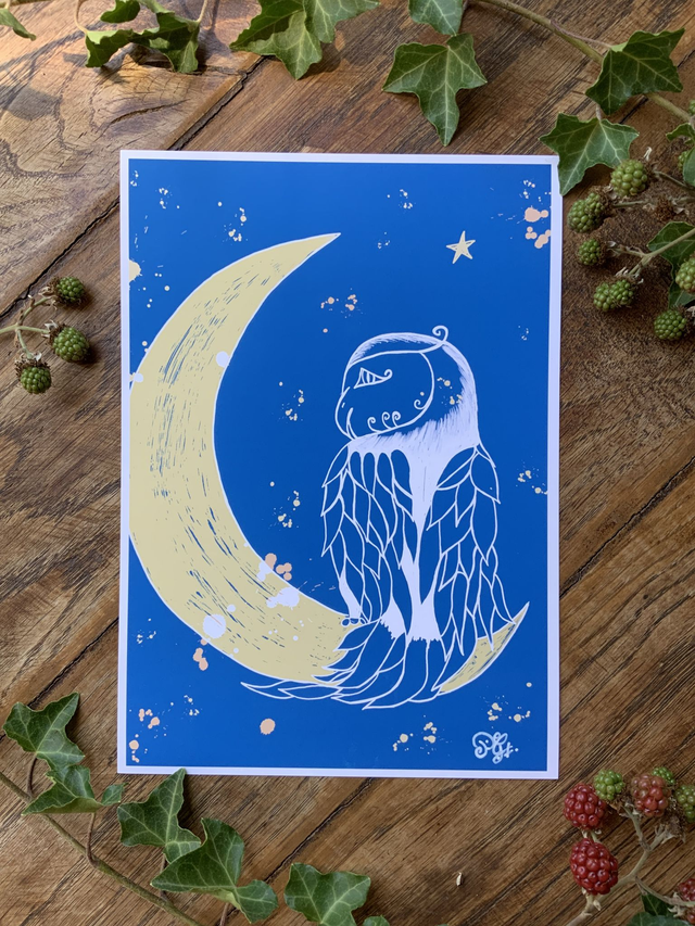 « Belle de nuit » format A5