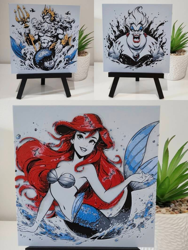 Pack Trio – Roi Triton, Ursula &amp; Ariel