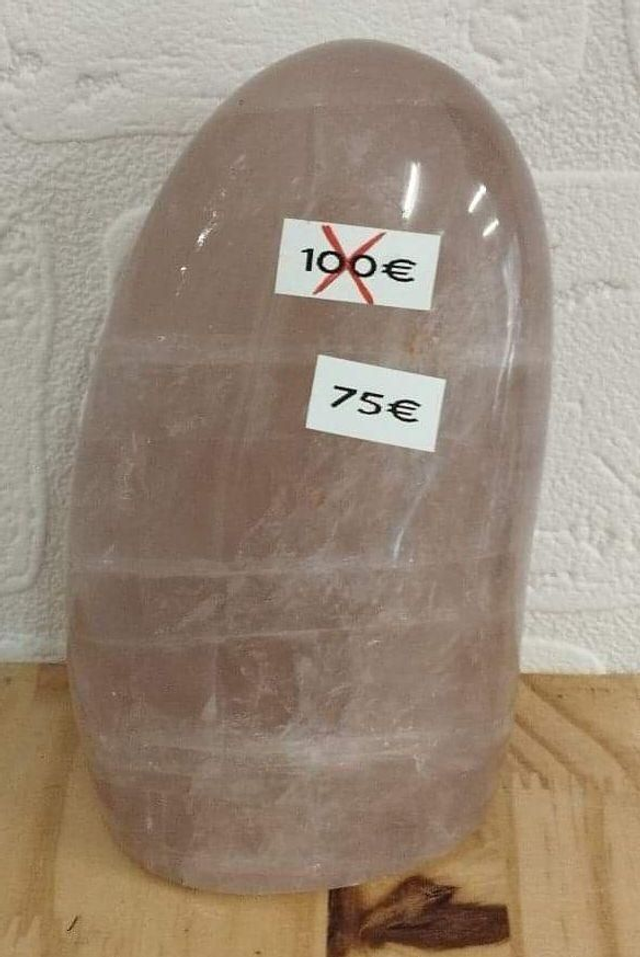 quartz rose (forme libre) 