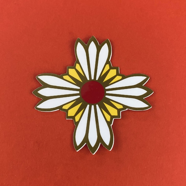 AA: prosecute attorney badge (laminated sticker)
