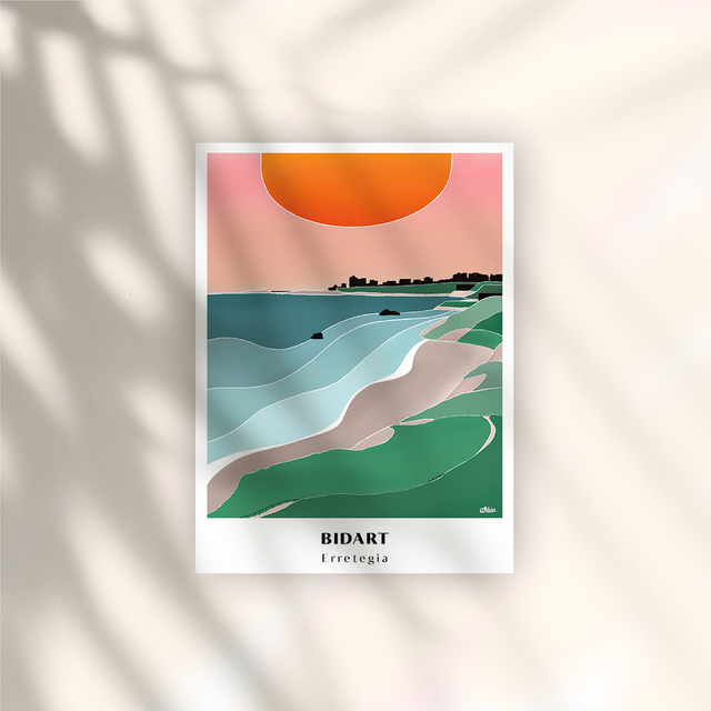 Argia I Bidart Erretegia - Affiche Papier 250G