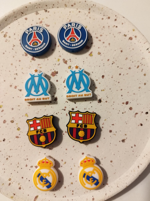 Perle en silicone Clubs de Football