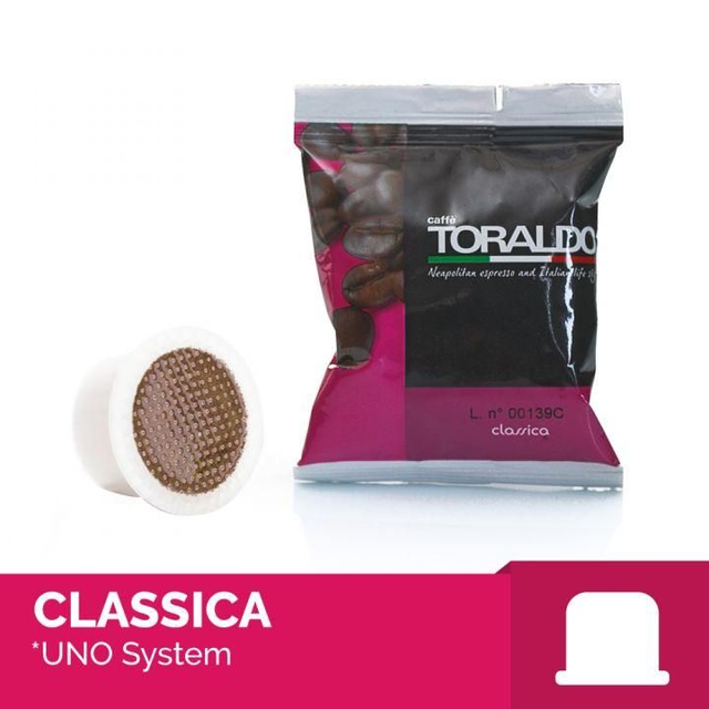 100 capsule Uno system Toraldo classica