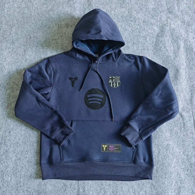 Sudadera con capucha F.C Barcelona Kobe Bryant (Azul Marino) 25-26