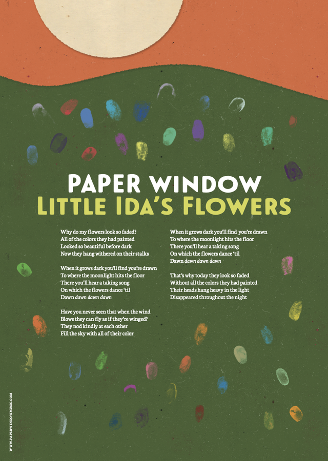 'Little Ida's Flowers' Poster (A3)