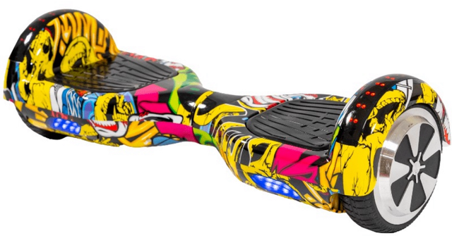 Rocket Jet Hoverboard Bundle - Grafitti