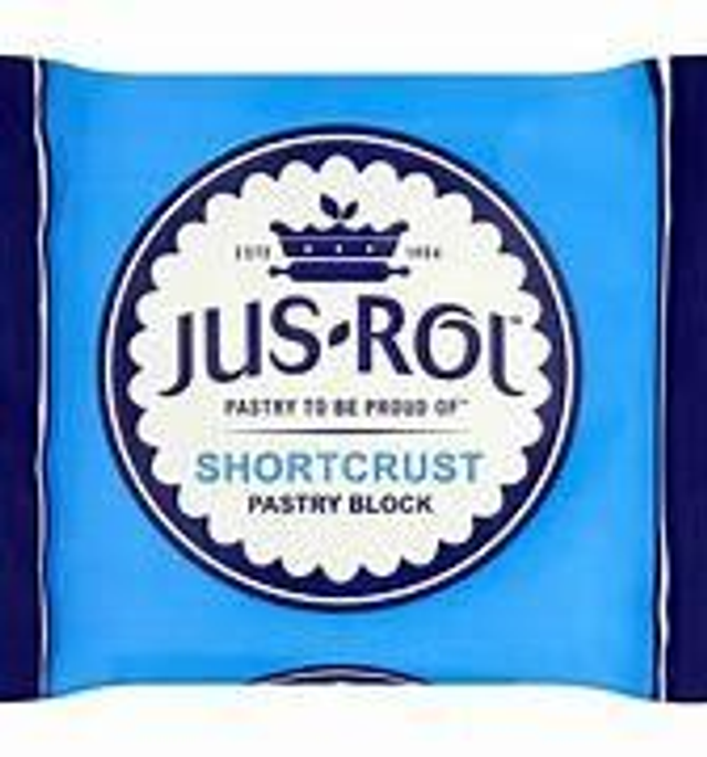Pastry - Shortcrust - Frozen 340g Brand may vary