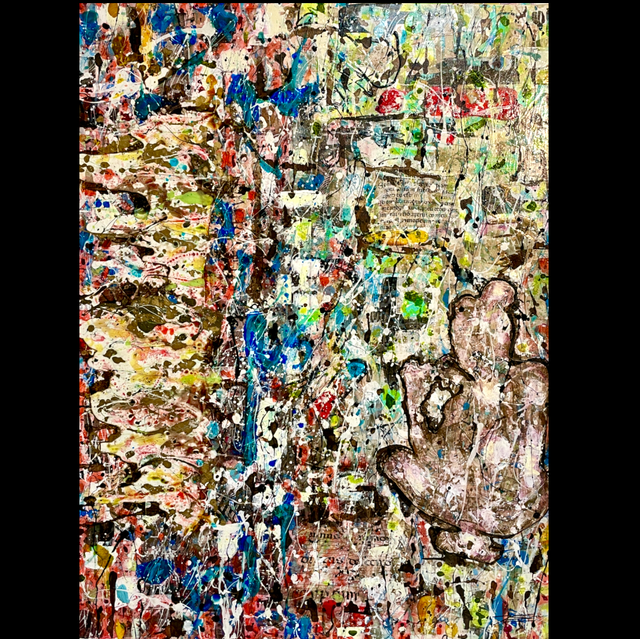 Les Ecrits - 97x130cm - 2019