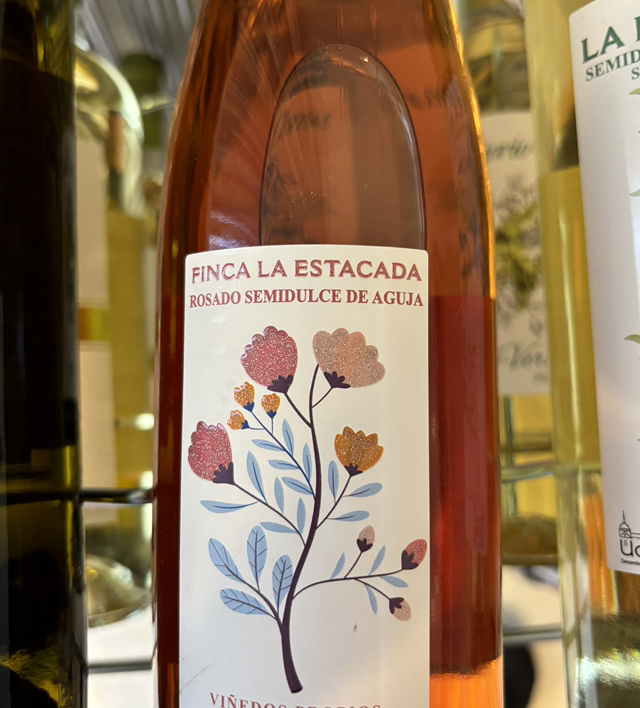 Vino la estacada rosado espumoso