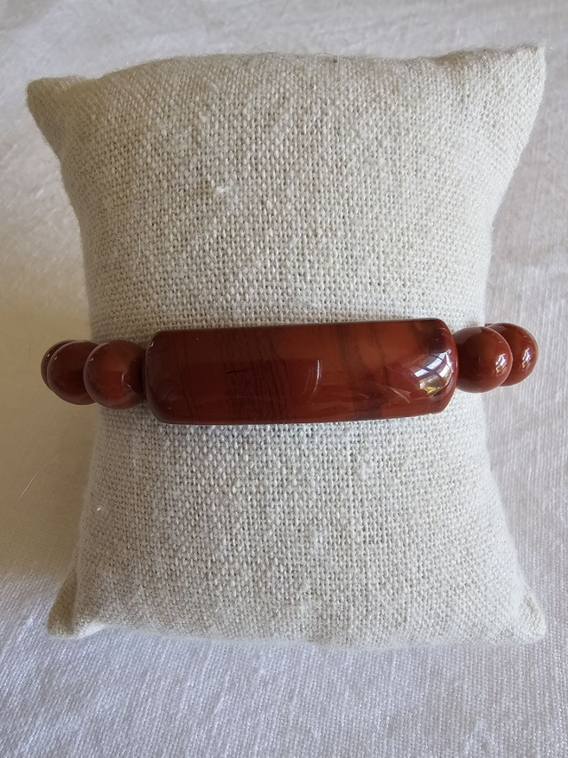 bracelet jaspe rouge 8MM