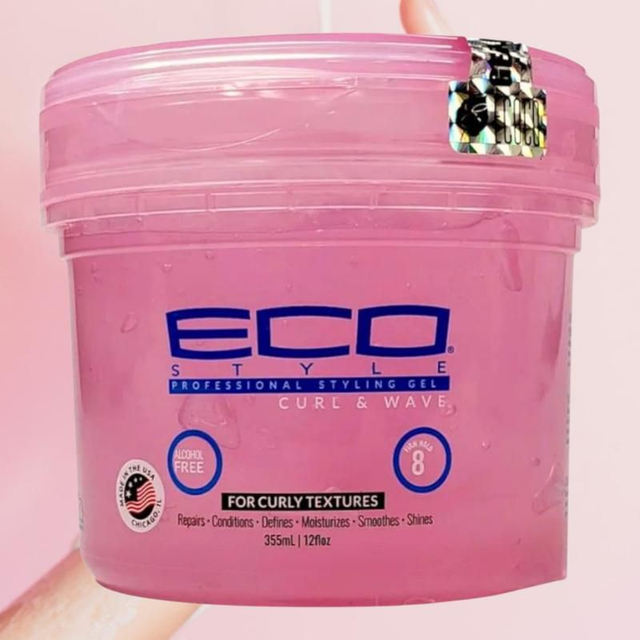 Eco Style Professional Styling Gel – Curl &amp; Wave 355ML | Nourishing &amp; Shine

