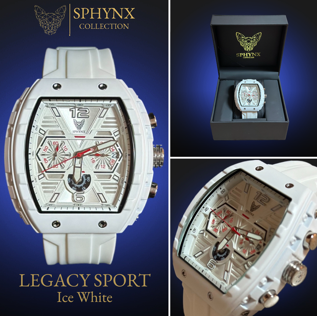 MEN’S ‘LEGACY SPORT’ WATCH ICE WHITE