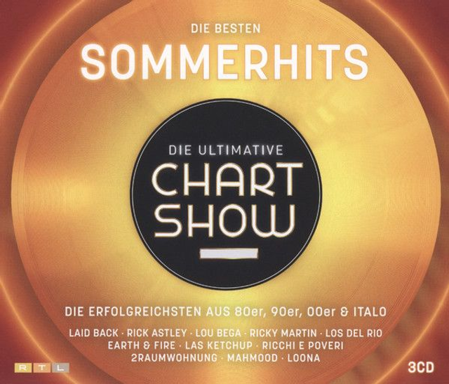 Various ‎– Die Ultimative Chart Show - Die Besten Sommerhits Audio CD