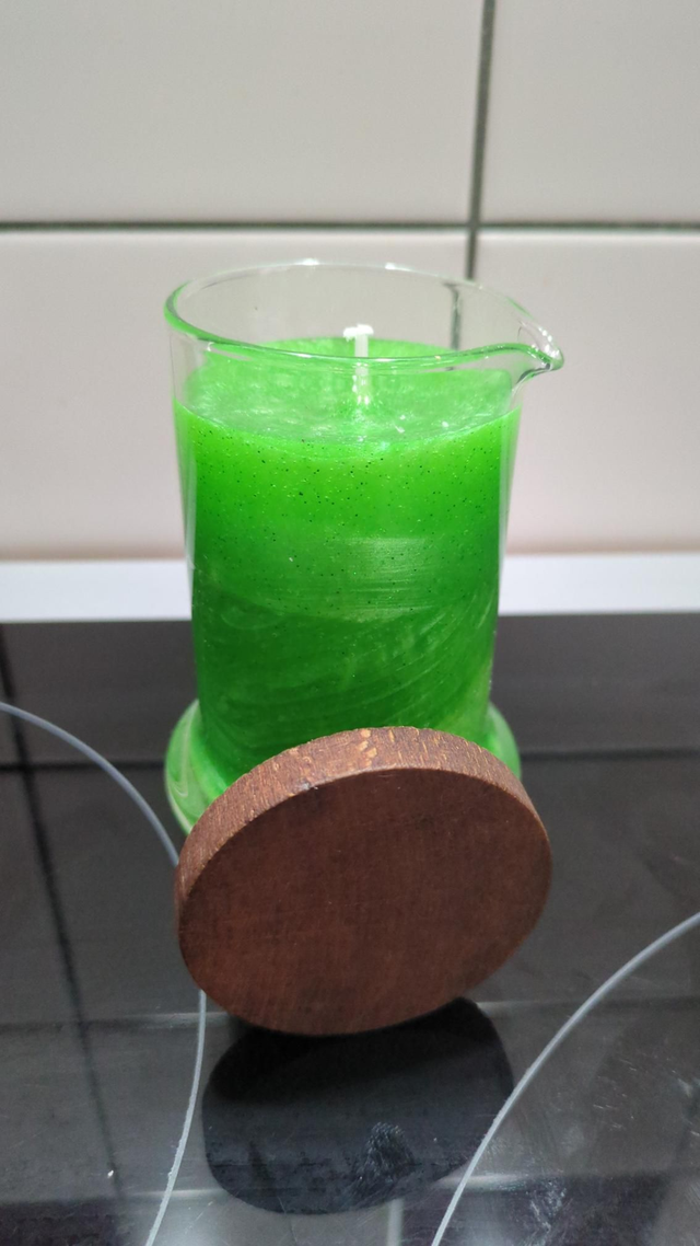 Bougie parfumée pomme verte 