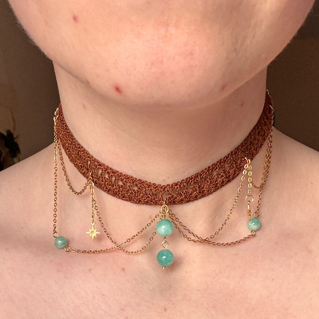 Ras-le-cou &amp; Amazonite 