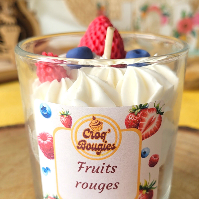 Bougie 120g - FRUITS ROUGES