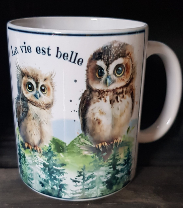Mug - Chouette hibou (8ad)