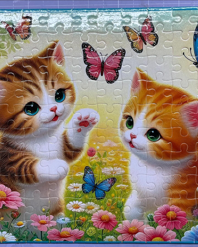 Puzzel &quot;Kittens&quot; 120 stukjes