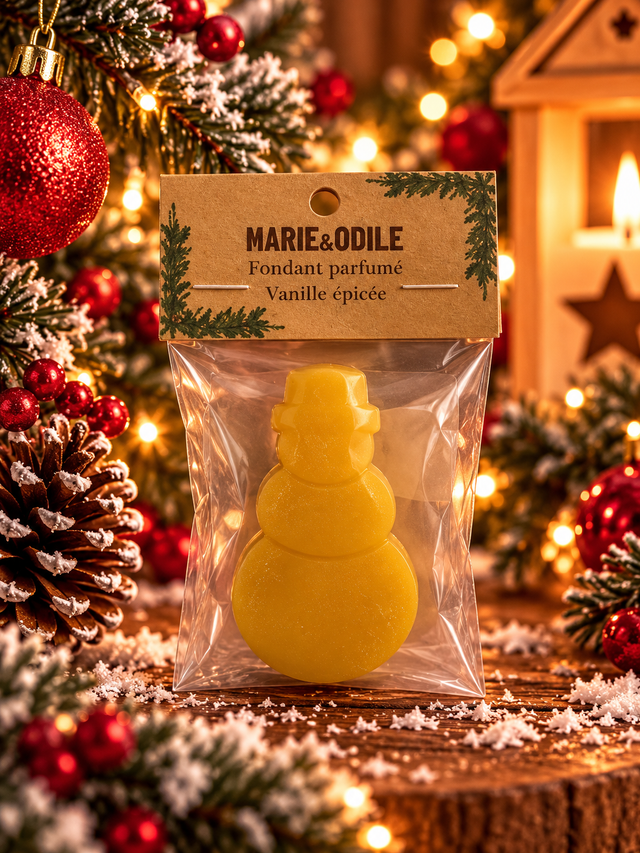 Fondant parfumé Vanille épicée - 14 grammes