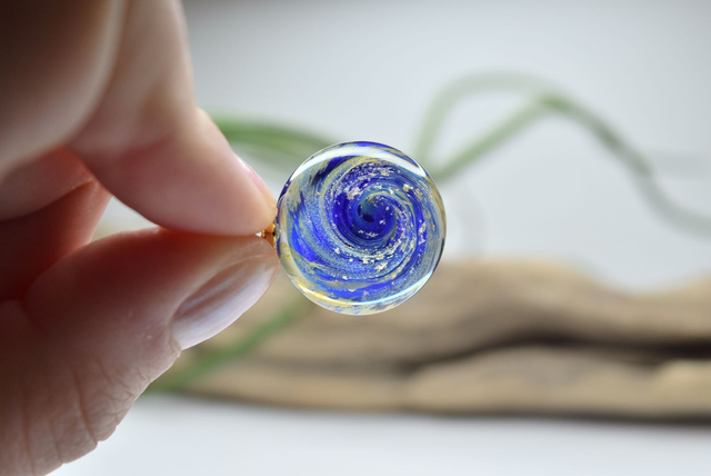 PENDENTIF GALAXIE MONTURE OR N°6