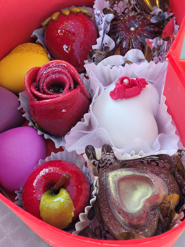 Coffret cadeau coeur de 9 pièces