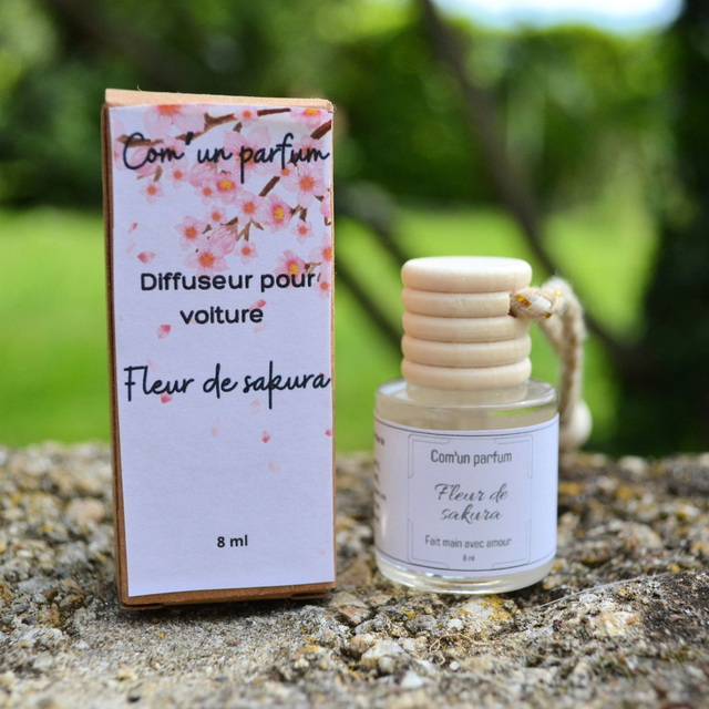 Diffuseur pour voiture Fleur de Sakura 8ml 