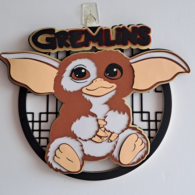 Couronne décorative murale Gremlin