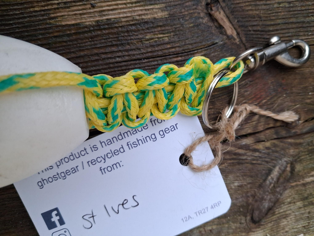 Float Key Ring - Float and rope from St Ives