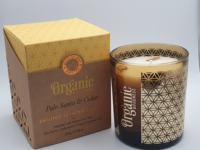 Bougie parfumée Palo Santo &amp;Cèdre