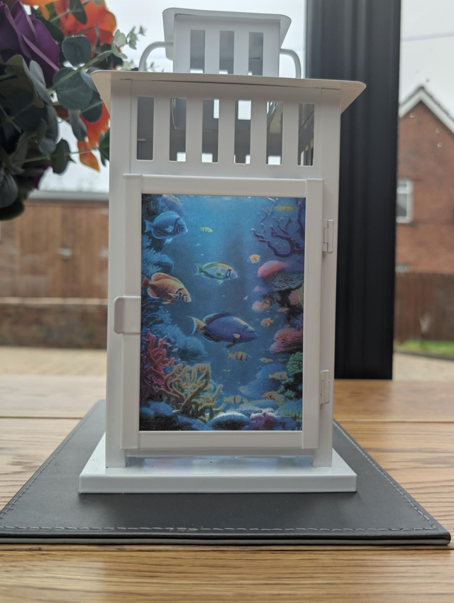 Aquarium Style Lantern