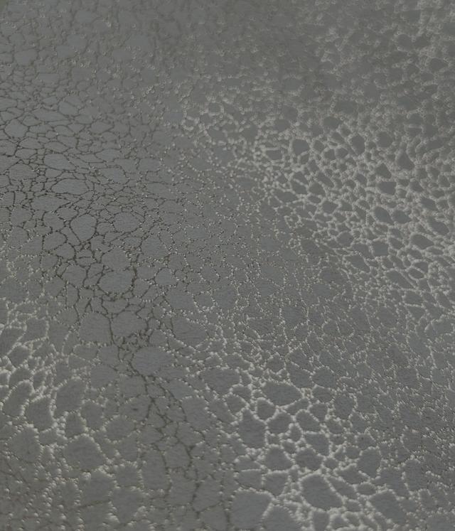 Chute de cuir rose motifs rose gold doublé