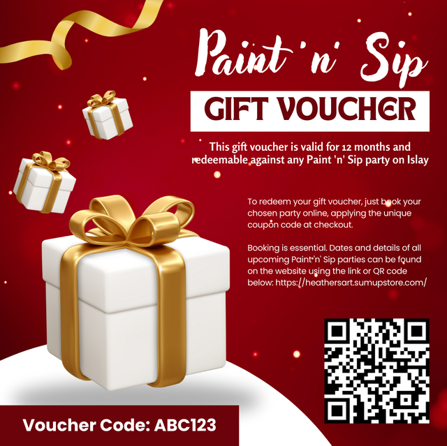 Gift Voucher - Paint 'n' Sip Party