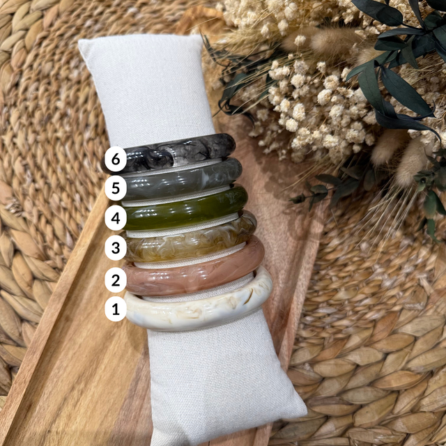 Bracelets résine 12mm