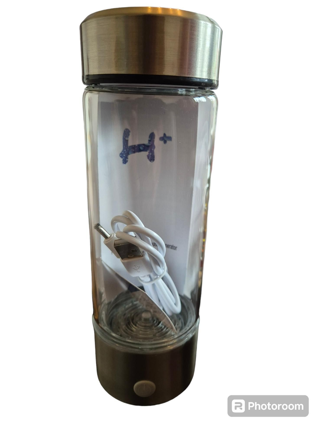 HYDROGEN FLASCHE GSUND LEBEN EDELSTAHL