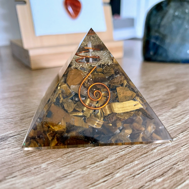Orgonite Œil de Tigre 