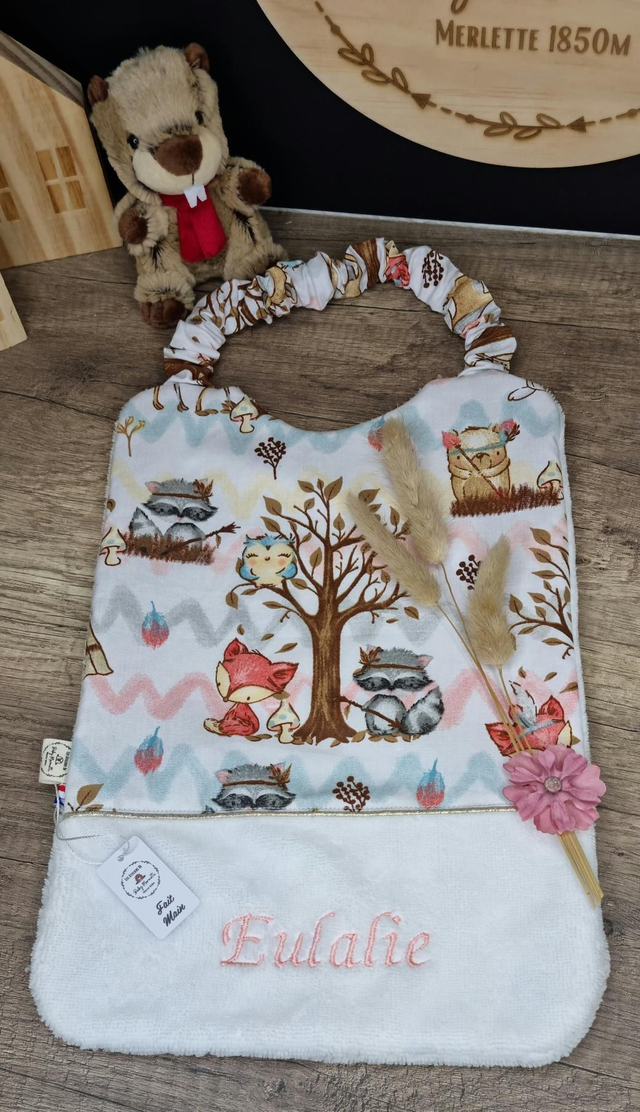 Bavoir maternelle personnalisé 
