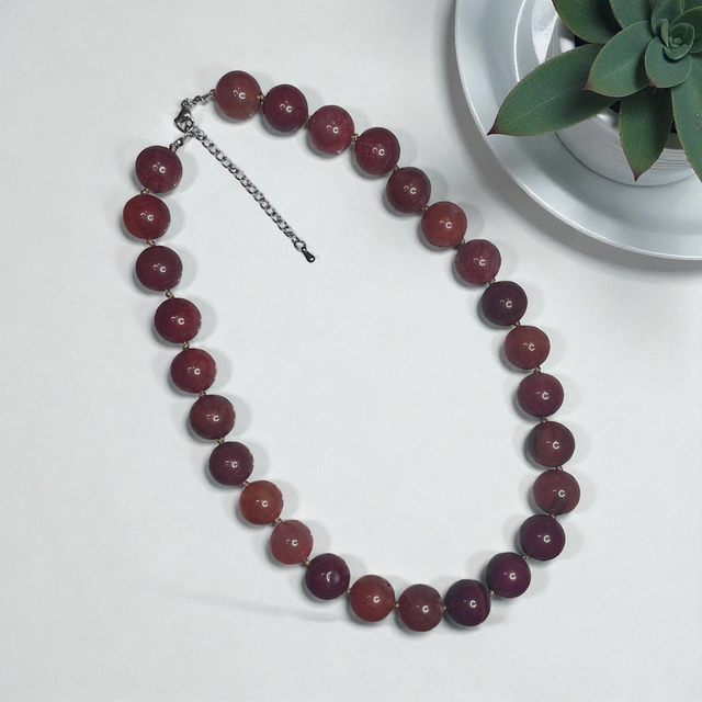 Red Agate necklace