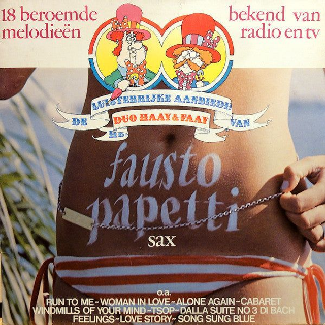 Fausto Papetti - Duo Haay &amp; Faay Presenteert Fausto Papetti (LP)