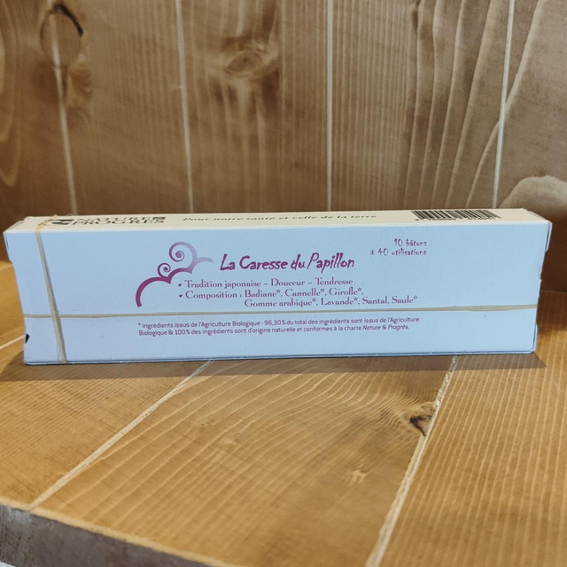 Encens "La Caresse du Papillon"