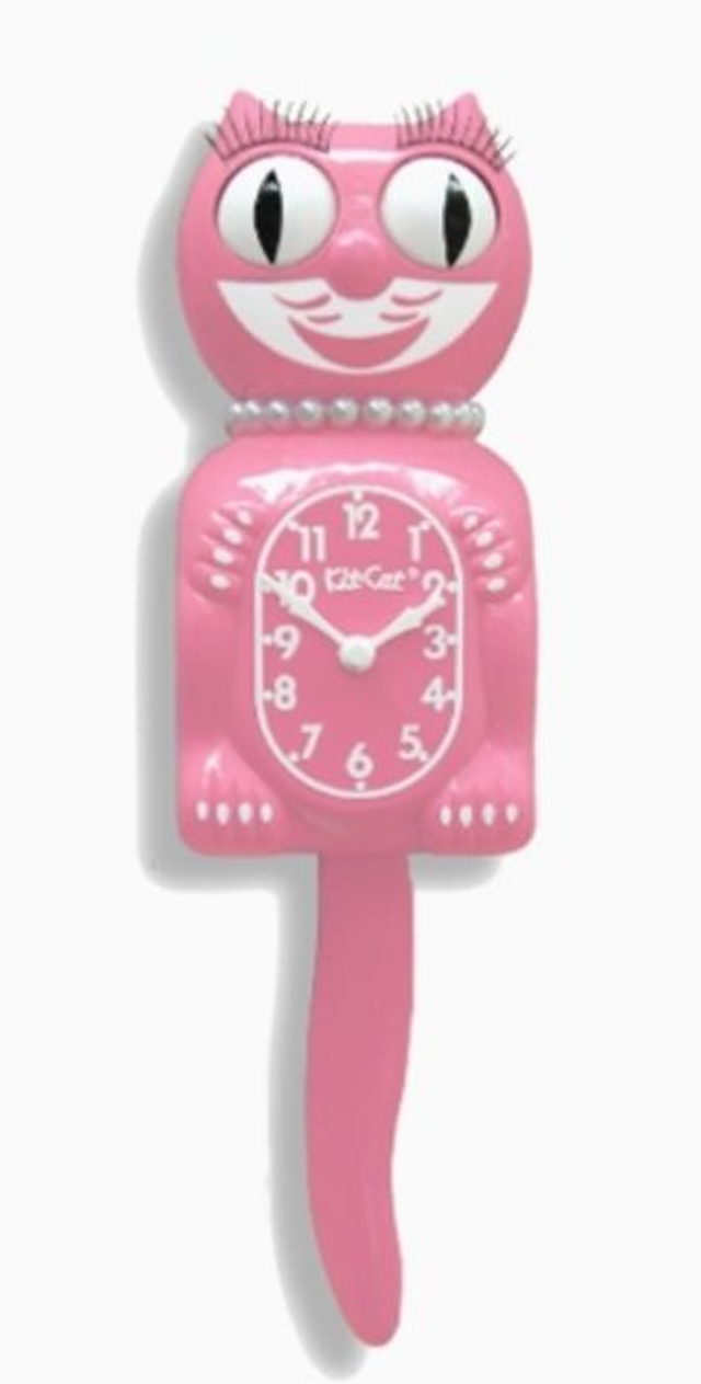 Kit-cat Klock Lady rose satin