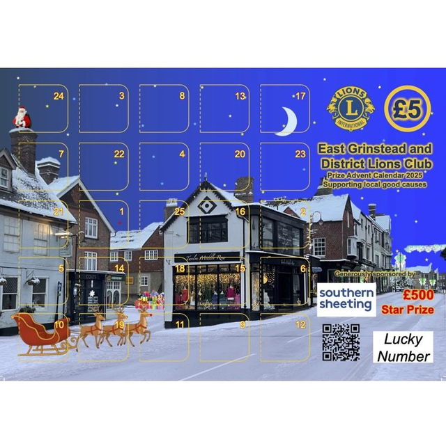 Lions Advent Calendar 2025